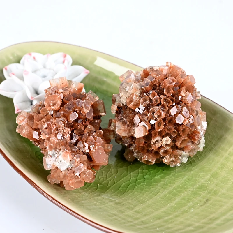 Wholesale Natural Stone crystal mineral specimen red calcite