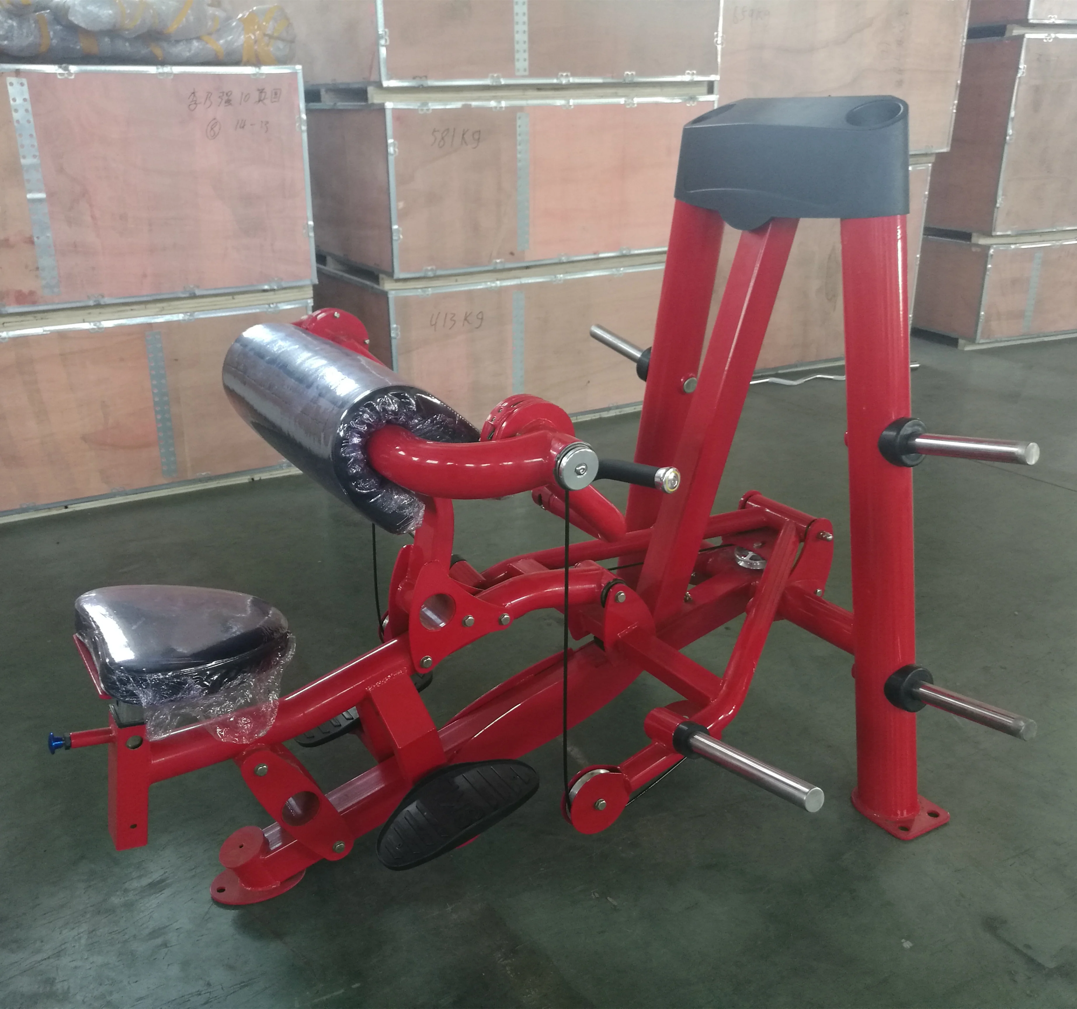 2024 Fashional Commercial Gym Fitness Equipment Incline Row with 100KG Stack