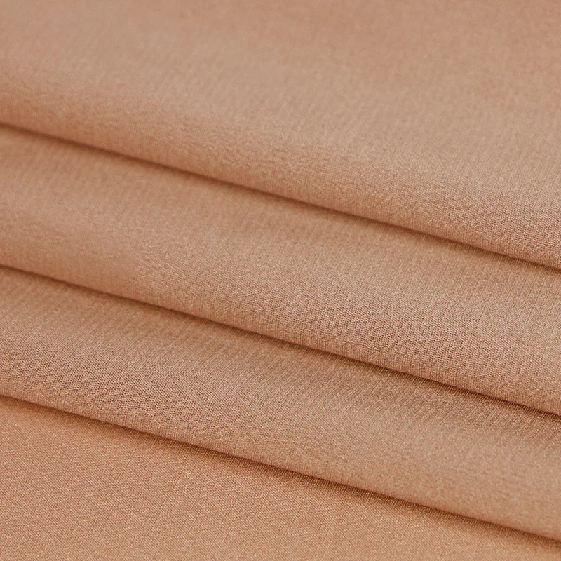Stretch Silk CDC Silk 8% Spandex Fabric Custom Plain Color 12mm 92% Silk Stretch Crepe De Chine Fabric For Wedding
