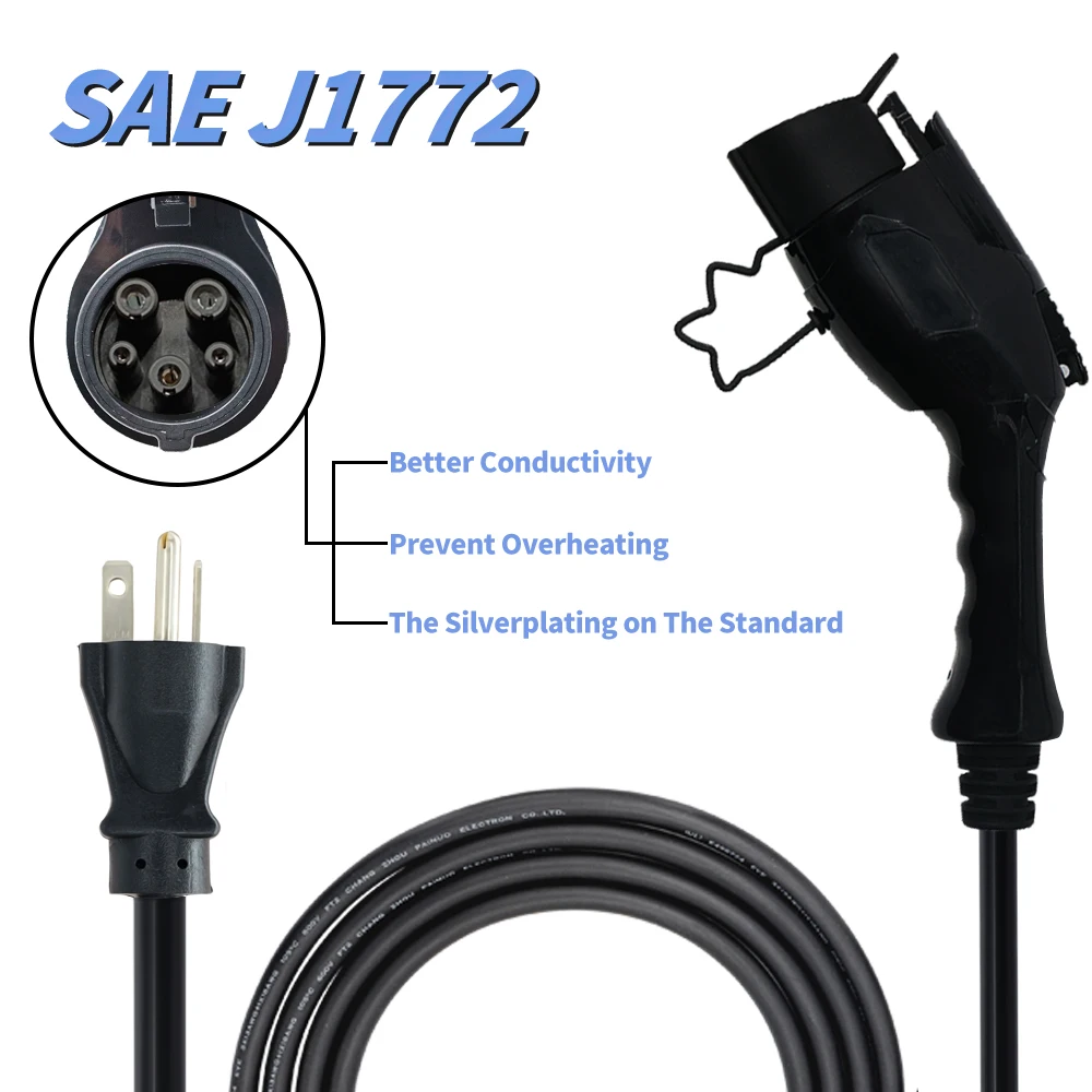  Умное зарядное устройство для электромобилей sae j1772 тип