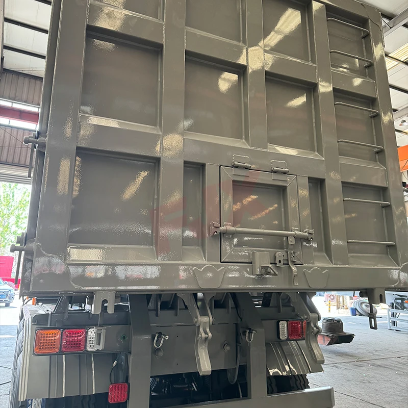 Dump truck semi-trailer 40-60t dump truck semi-trailer rollover customized 80 ton 3-axle coal transportation