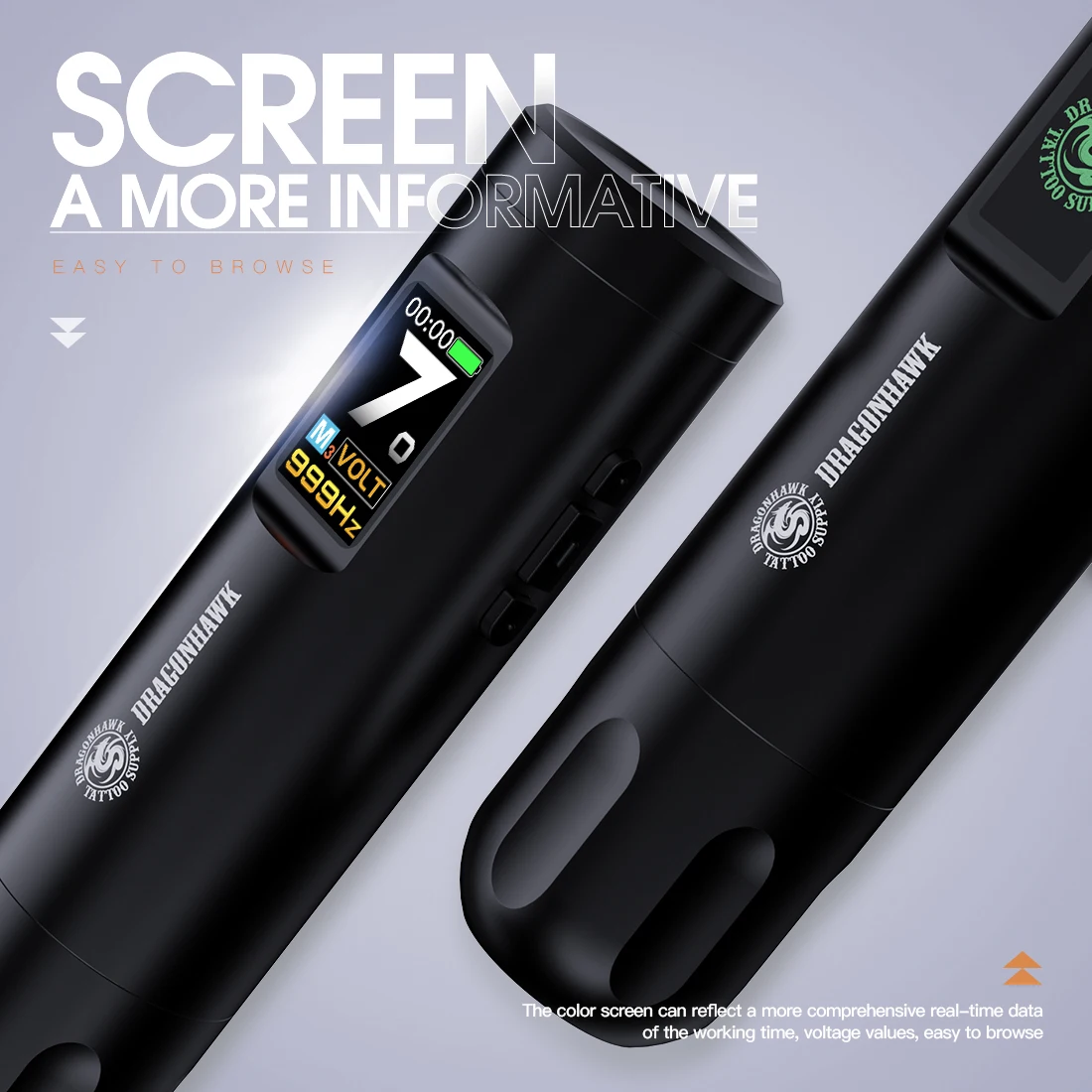 Dragonhawk X7 Battery Wireless Rotary Tattoo Pen Machine Eyebrow Wireless Tattoo Pen Tattoo Machine Rotary