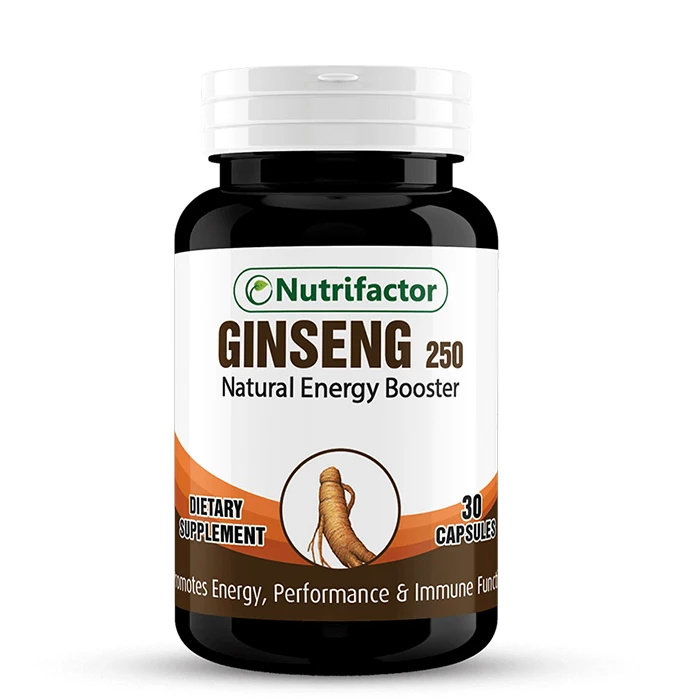 China Manufacturer OEM/ODM Low MOQ Premium Quality Energy Booster Immune Support Ginseng Capsules