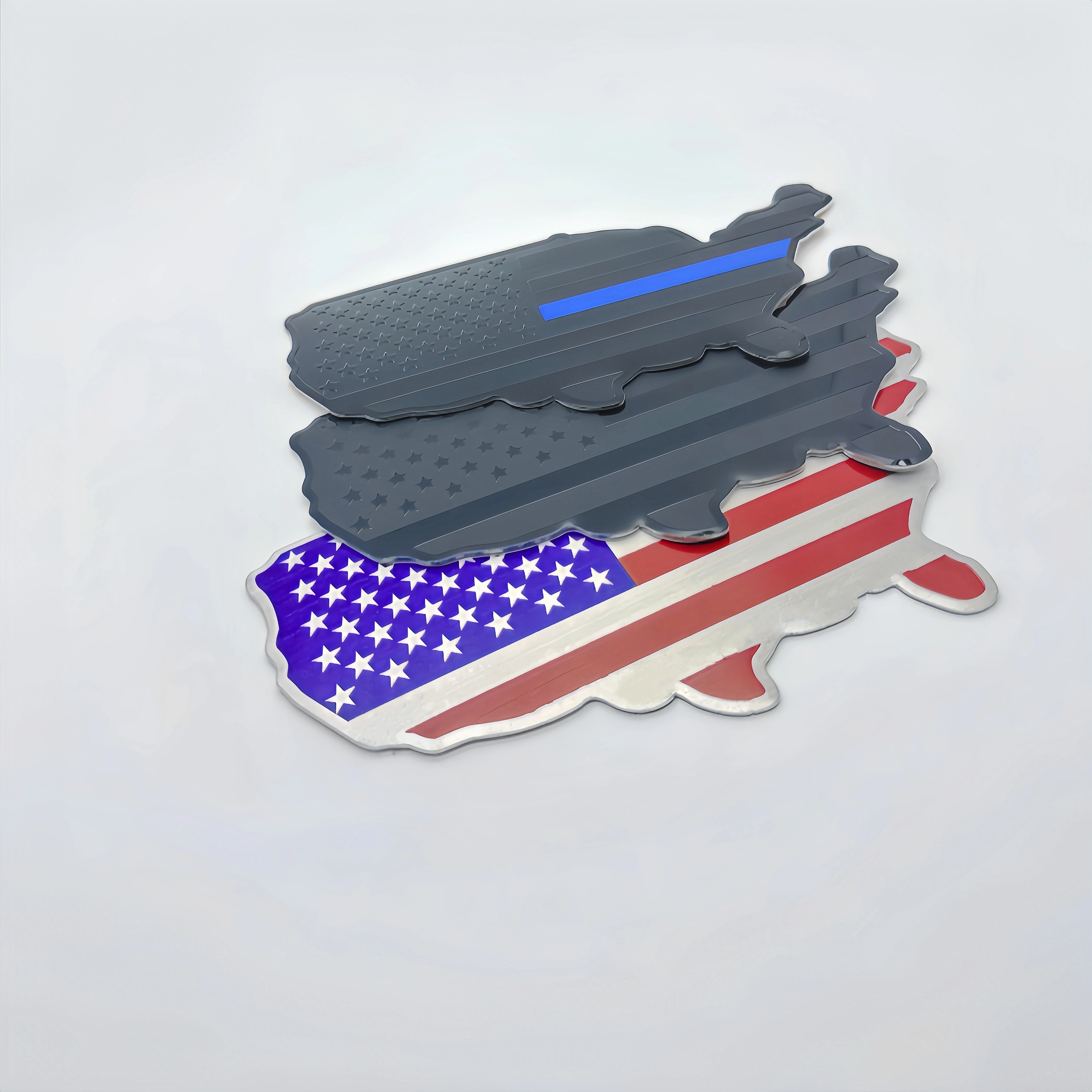3D металлические значки в виде американского флага США
