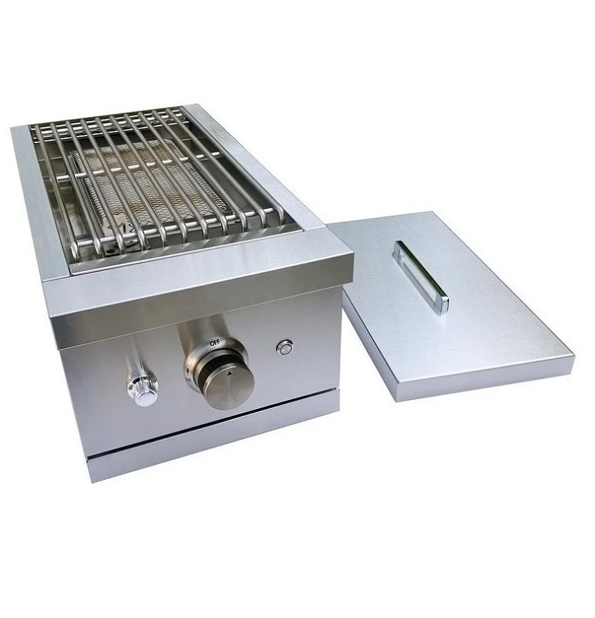 Mini Stainless Steel Ceramic Infrared Catalytic Gas Double Side Burner