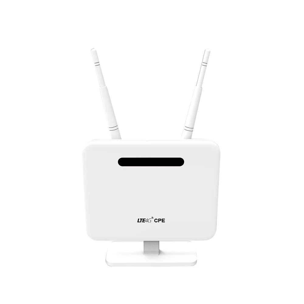 300Mbs home cpe 4G Lte wifi router sim card slot wireless modem with external antennas