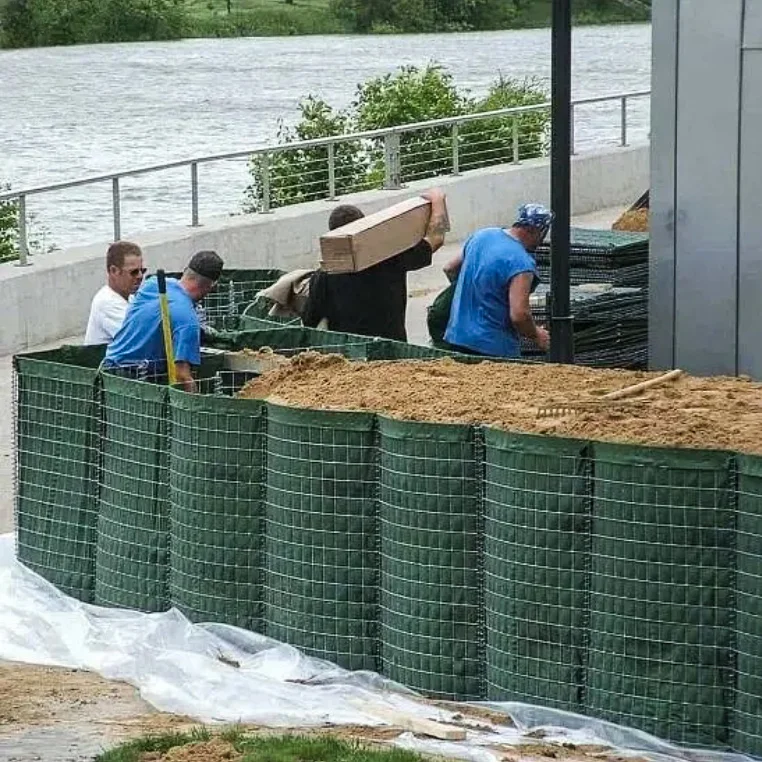 Factory Price Hot-dipped Galvanized Welded Sand Gabion Basket Anti-thief 4mm Gabion Basket for Retaining Wall