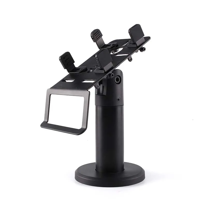 Oem Aluminum Alloy Pos Terminal Stand Adjustable Pos Credit Card Display Stand For Pos System