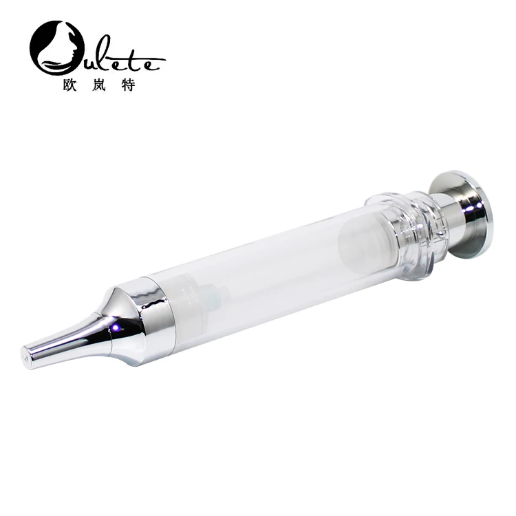High Quality 10ML Airless Pump Bottle Syringe Airless Bottle Cosmetic Syringe Packaging With Your Own Brand