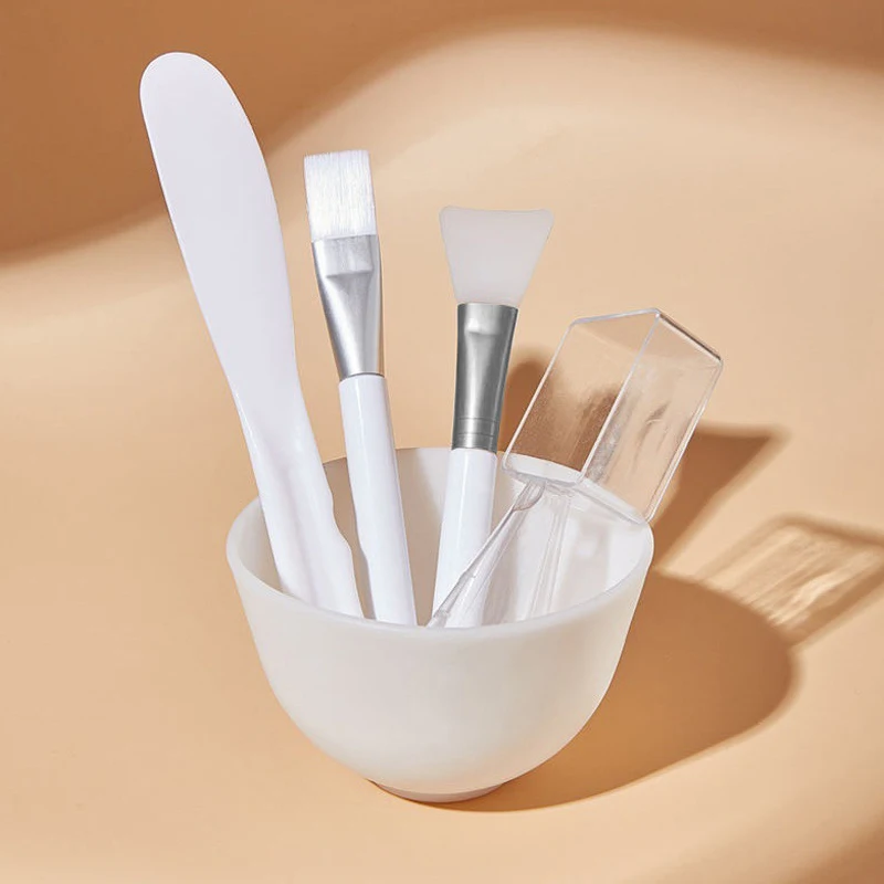 Wholesale Mud Mask Bowl Silicone Face Mask Mixing Bowl DIY Beauty Tools Travel Soft Silicone Bowls For Mask Face Spa