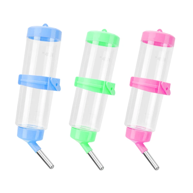 Cheap 250ml pet small animal water drinker for hamster rabbit guinea pig water bottle dispenser water container for hamster