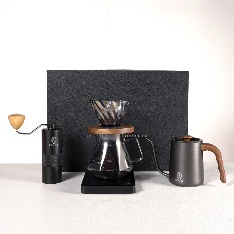 Factory wholesale Coffee Gift Box Set coffee set Travel Portable Coffee Set