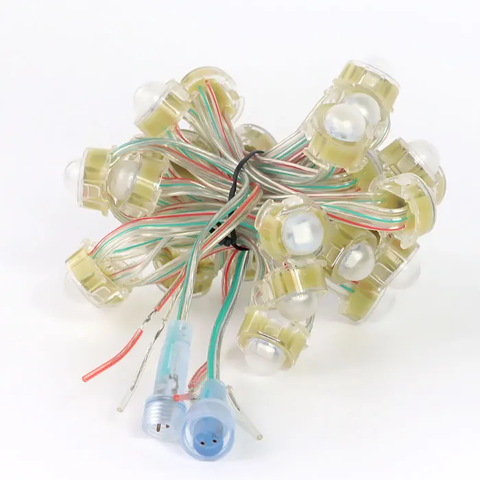Пиксельный RGB-светодиод 20 мм, 5 В, UCS 1903 RGB, 2 см, Модифицируемый светодиодный пиксельный точечный RGB-светодиод