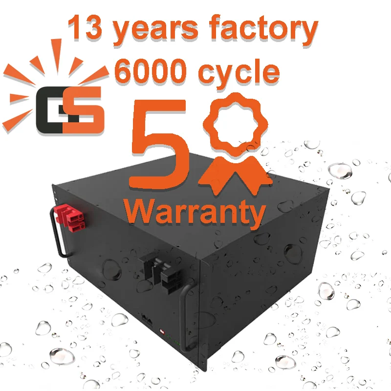 Lithium ion 48V 100AH GSOKPOWER lifepo4 best battery Solar System 24v 36v 60 ah150ah 200ah 5kw home energy storage batteries