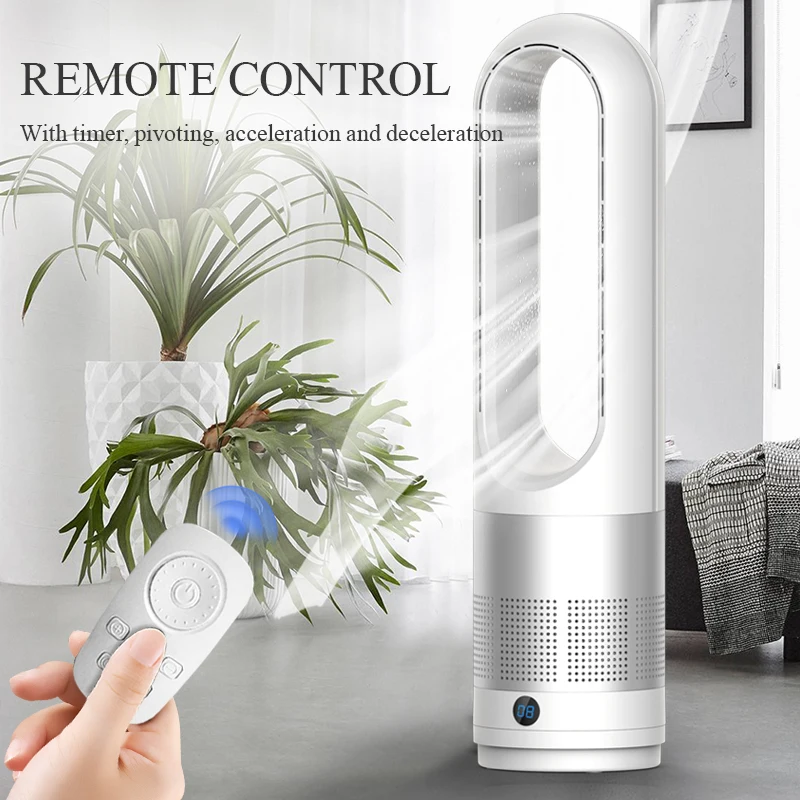 Summer Hot Sales Indoor Portable Cooler Fan Quiet Desk Electric Bladeless Fan
