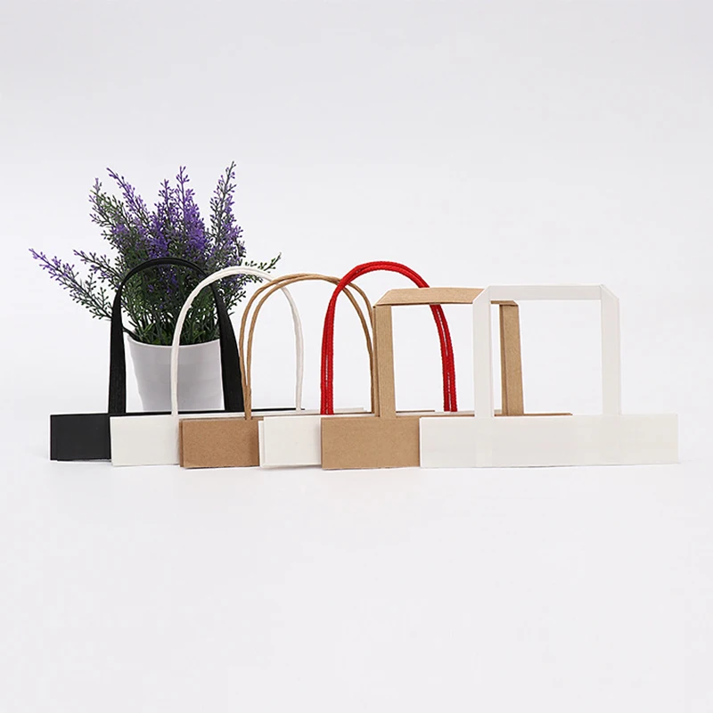 High Speed Square Bottom Kraft Paper Bag Making Machine market bag handle making machine