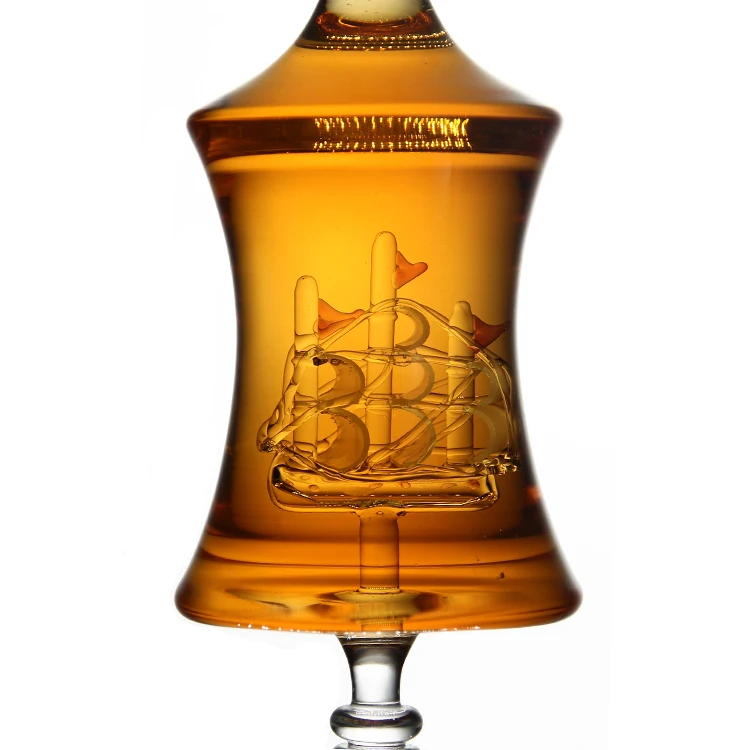 Empty 75cl 100cl art wine bottle with eagle 1000ml glass liquor bottle with the customized logo 750ml empty glass bottle