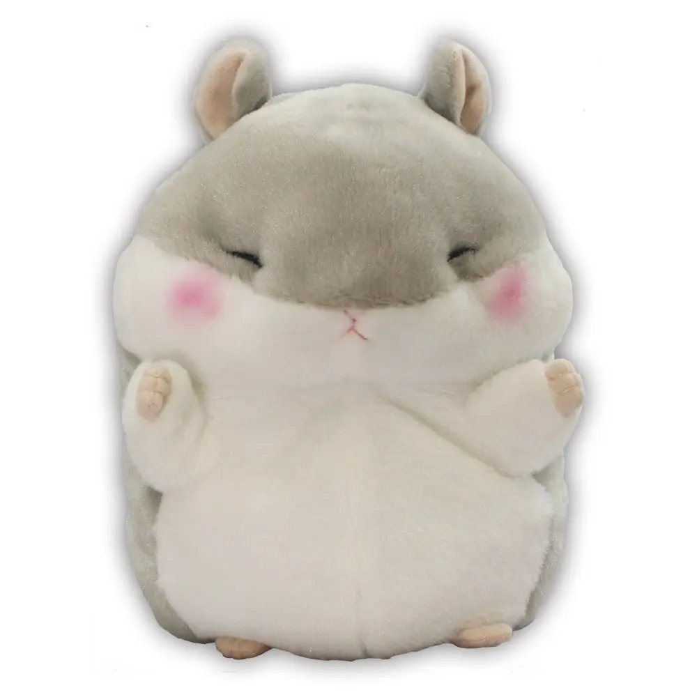 M-140 Fluffy Stuffed Plush Hamster Hand Puppet Toys for Children Role Play Story Telling Children Plush Toys Hamster