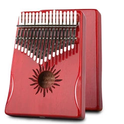 Wholesale Finger Piano Gift 17 Keys Thumb Piano Kalimba with Portable Protective Storage Bag Tune Hammer