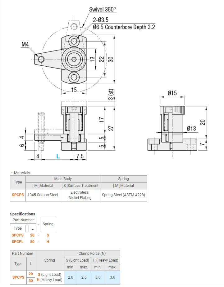 Perfect Quality Workpiece Hold-Down Small Spring Clamps