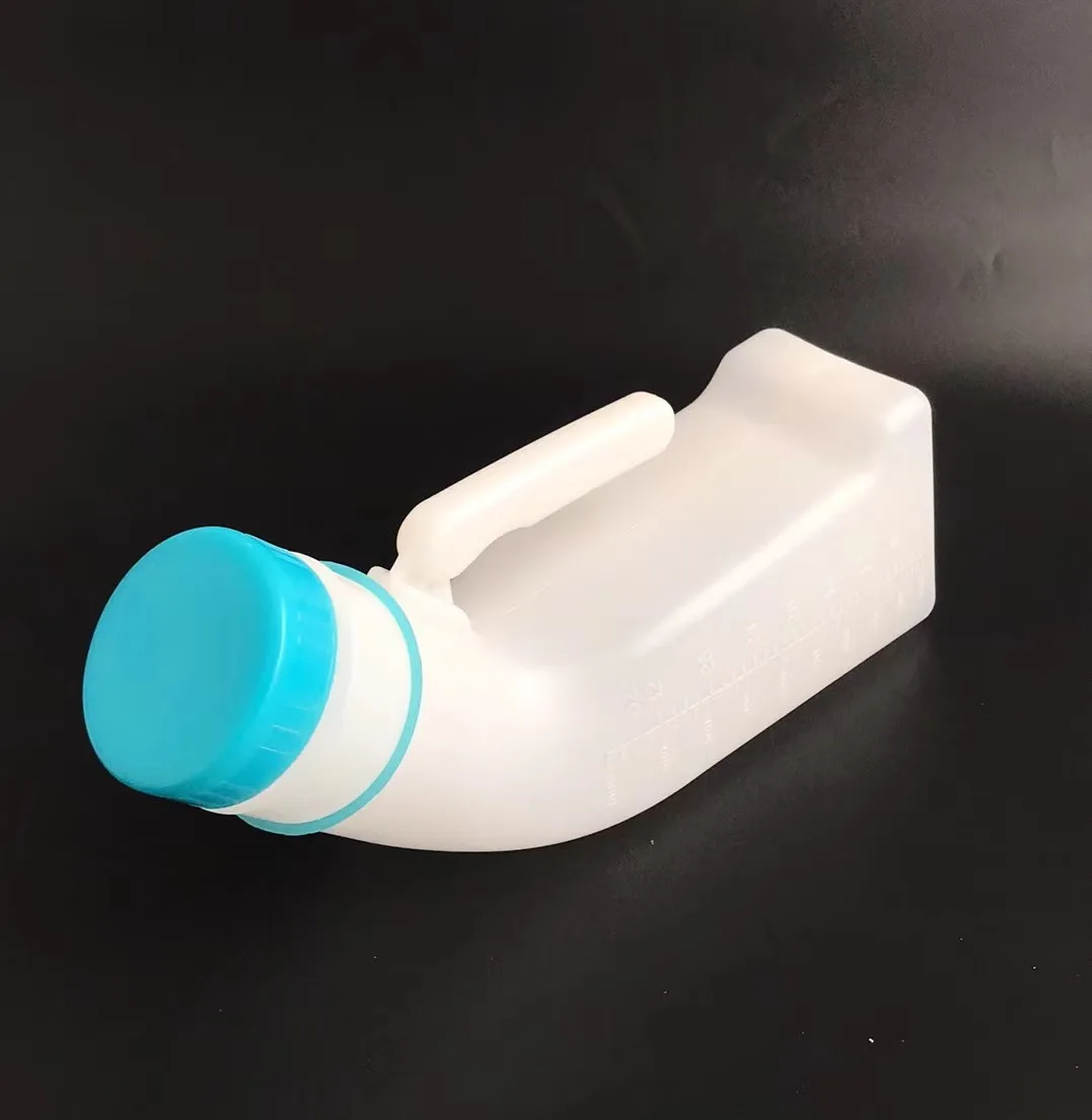 1000ml Portable Men and Women Urinals Plastic Urinal Bottle with Hanging Lid portable toilet for car