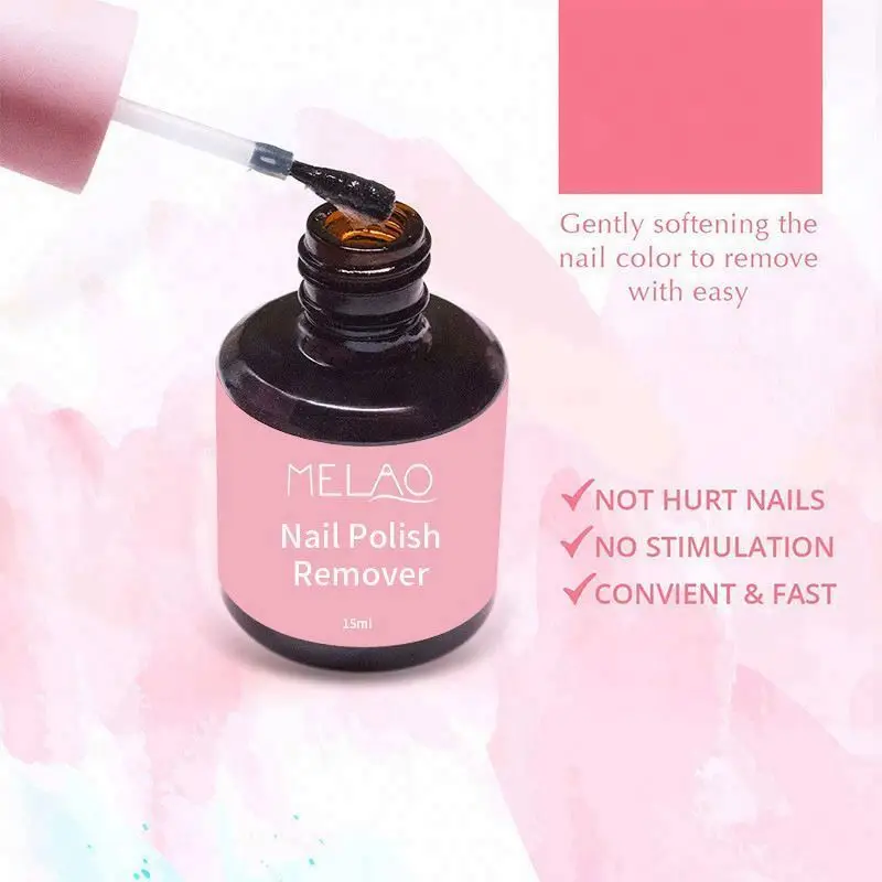Discount Wholesale Private Label Liquid Acetone Free Nail Polish Remover Gel in bulk