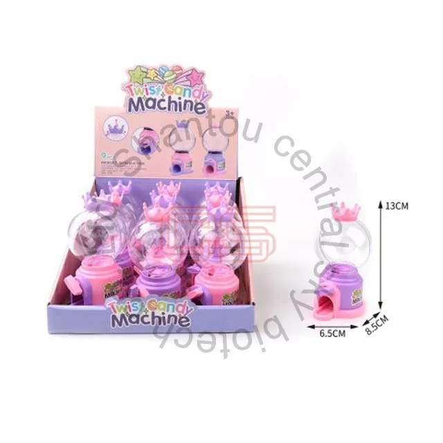 wholesale mini candy dispenser with hard candy private label candy grabber machine toy