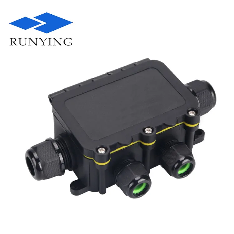 Best Selling 4 ways cable branch box under water underground Electronic wire terminal block Cable Junction box M2068