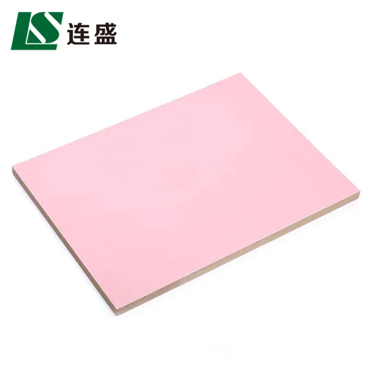 
Manufacturer walnut board 6mm waterproof melamine mdf 