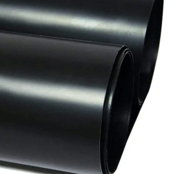 OEM 1.0mm Pond Liner Landfill Mining Water Reservoir Liner Rough Slope Surface Black Color HDPE Geomembrane