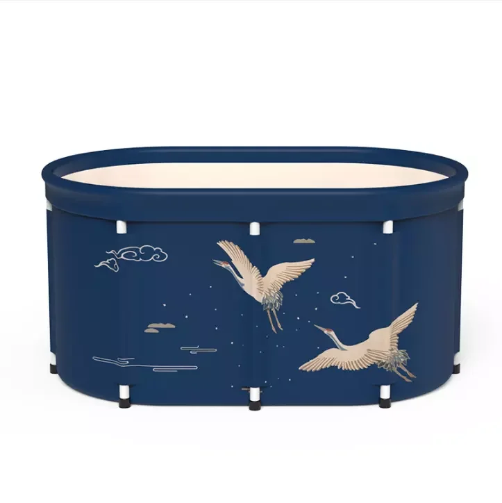 Home Outdoor Portable Bath Bucket Folding Bathtub Adult Large Whole Body Sweat camping shower tub Wholesale popular