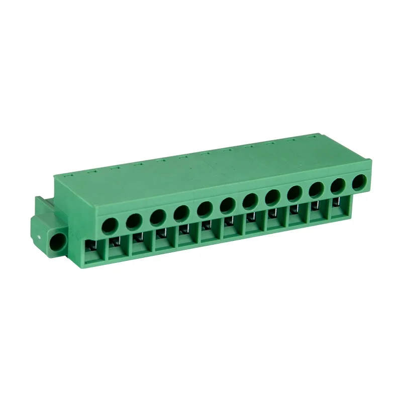 factory custom 2pin/3/4/5//7/8/10pin 5.08mm female terminal block 15A brass cage pcb terminal block connector WJ2EDGKCM KF2EDGKM