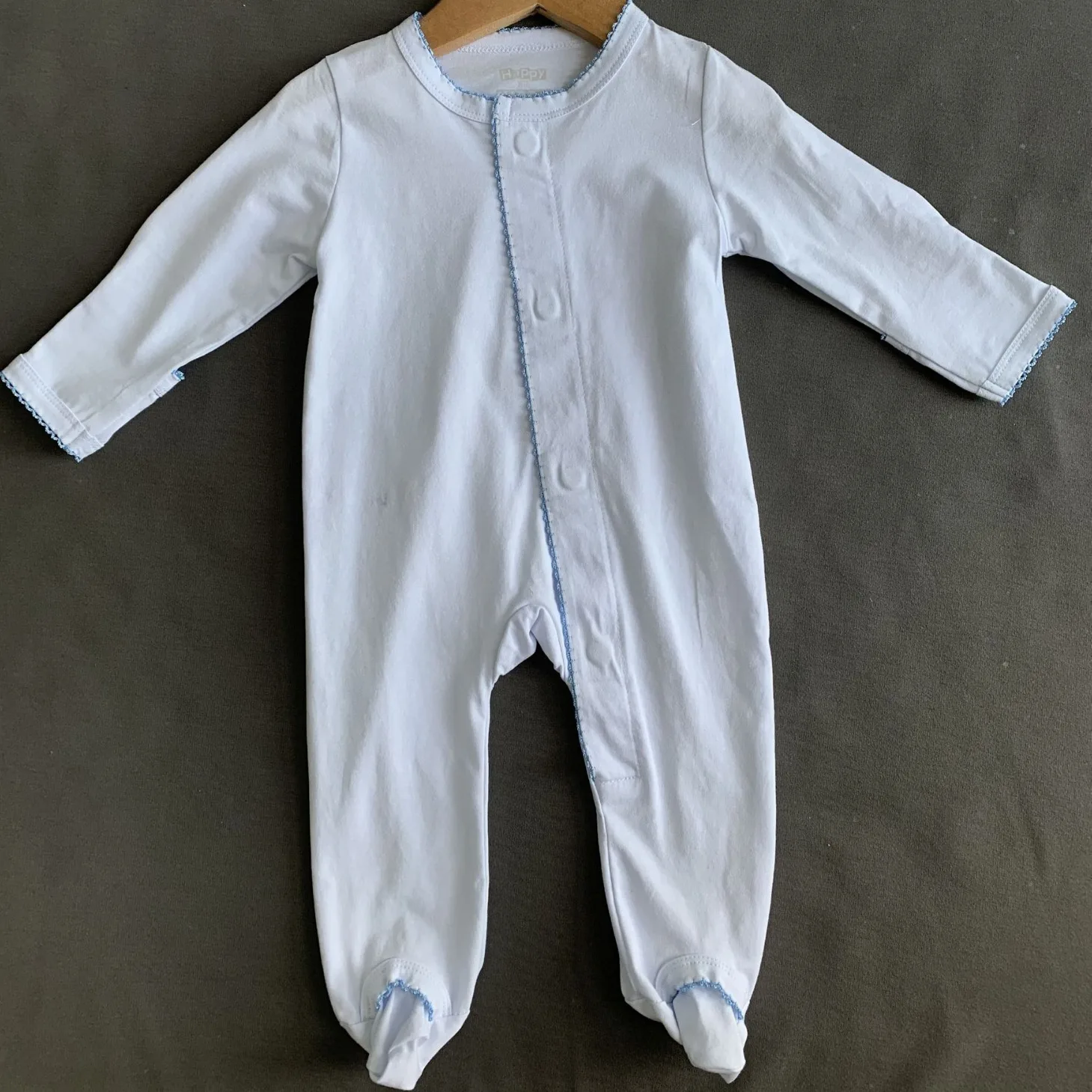 Personalized Baby Romper Wholesale Long-Sleeved Baby Rompers Pure Cotton Baby Jumpsuit