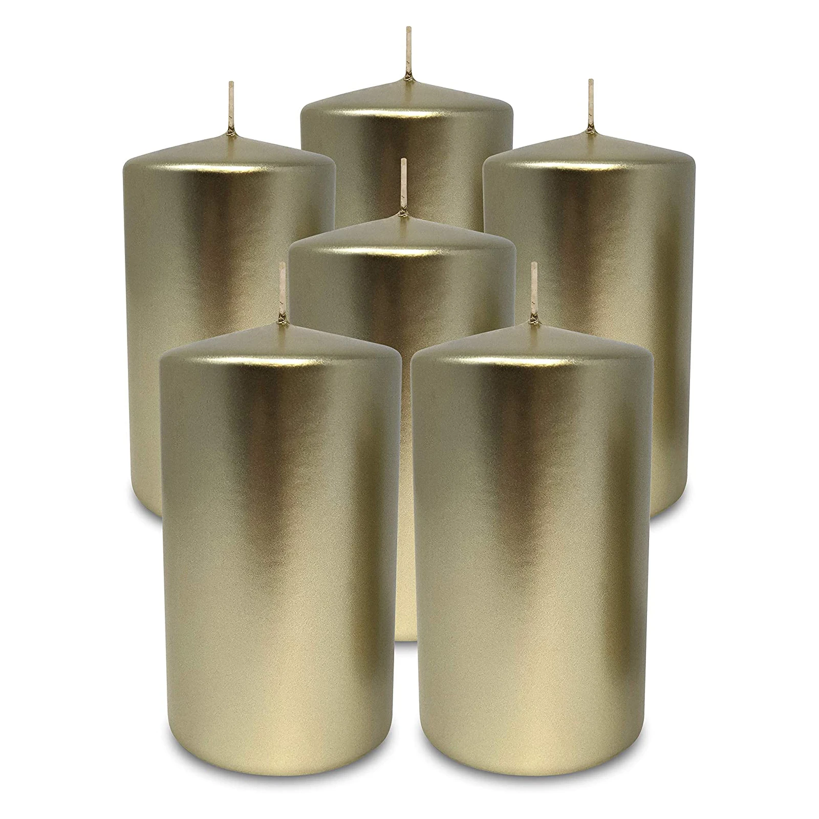 Fresh Scent OEM ODM Customized Soy Paraffin Pillar Candles for Ukraine