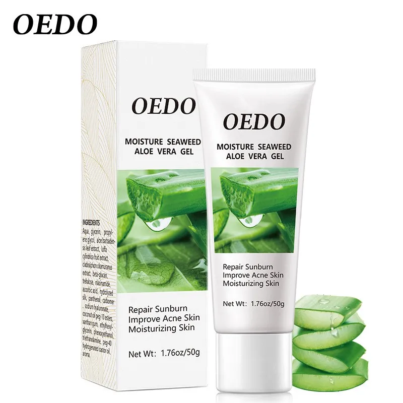 OEDO Desalination Remove Acne Marks Moisturizing Seaweed Aloe Vera