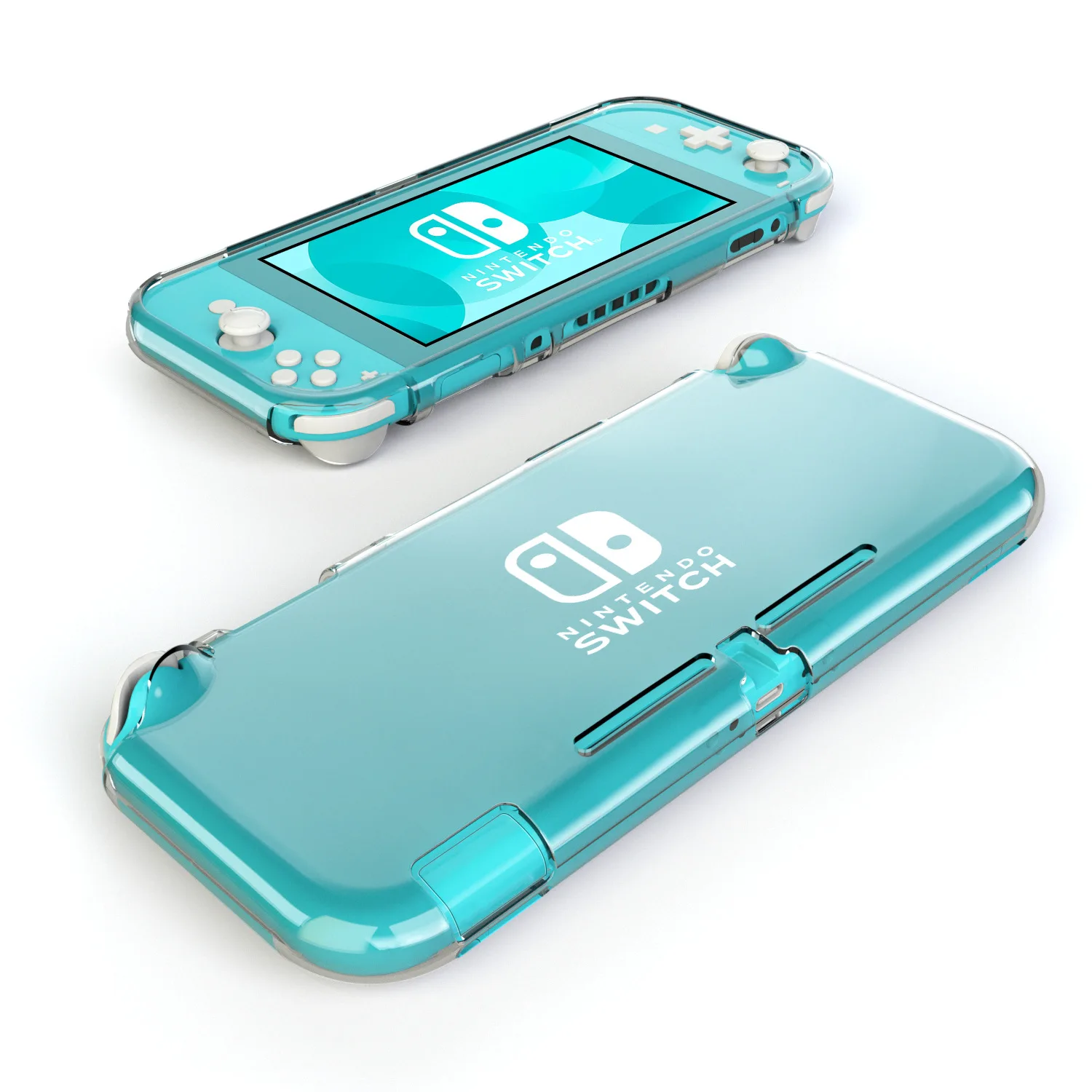 Прозрачный силиконовый мягкий защитный чехол для Nintendo Switch Lite