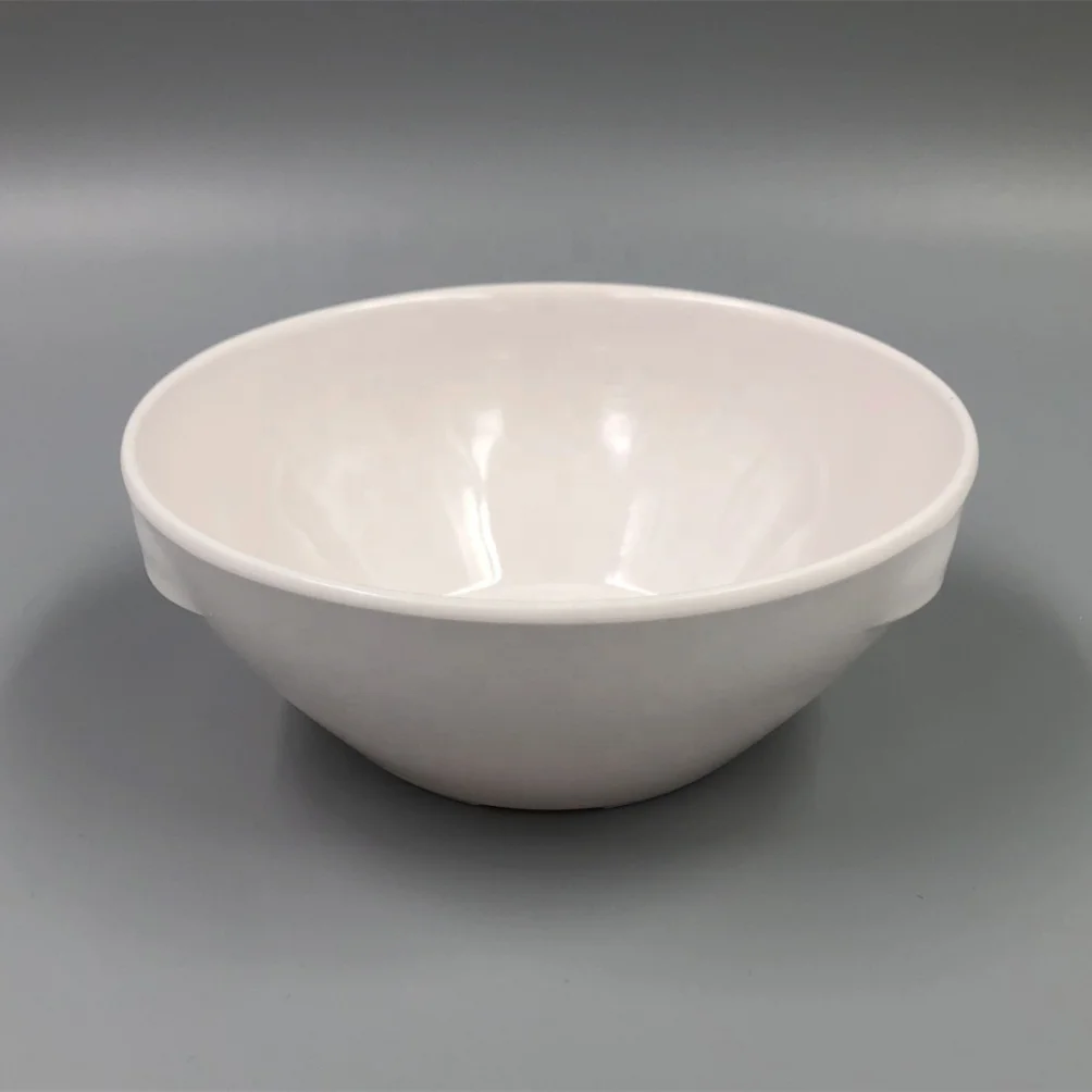 Набор белых меламиновых мисок различных размеров для гостиниц и ресторанов