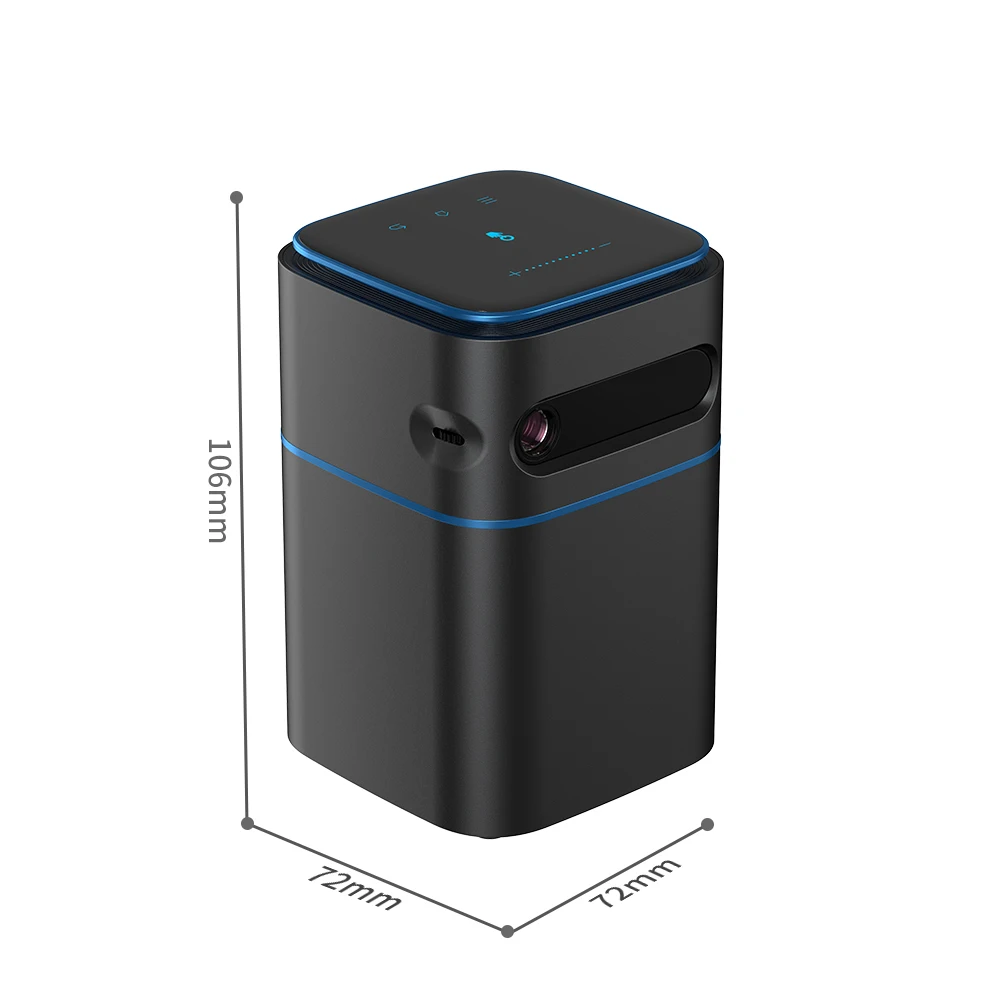 DLP Full HD 1080P 4K Digital Home Theater Movie Video Smart Android Pico Projector Outdoor Mobile Portable Pocket Mini Projector