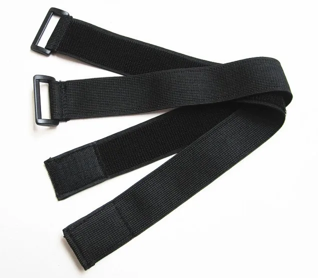 30x250mm Elastic Hook and Loop Reusable Cinch Straps stretch hook and loop cable ties