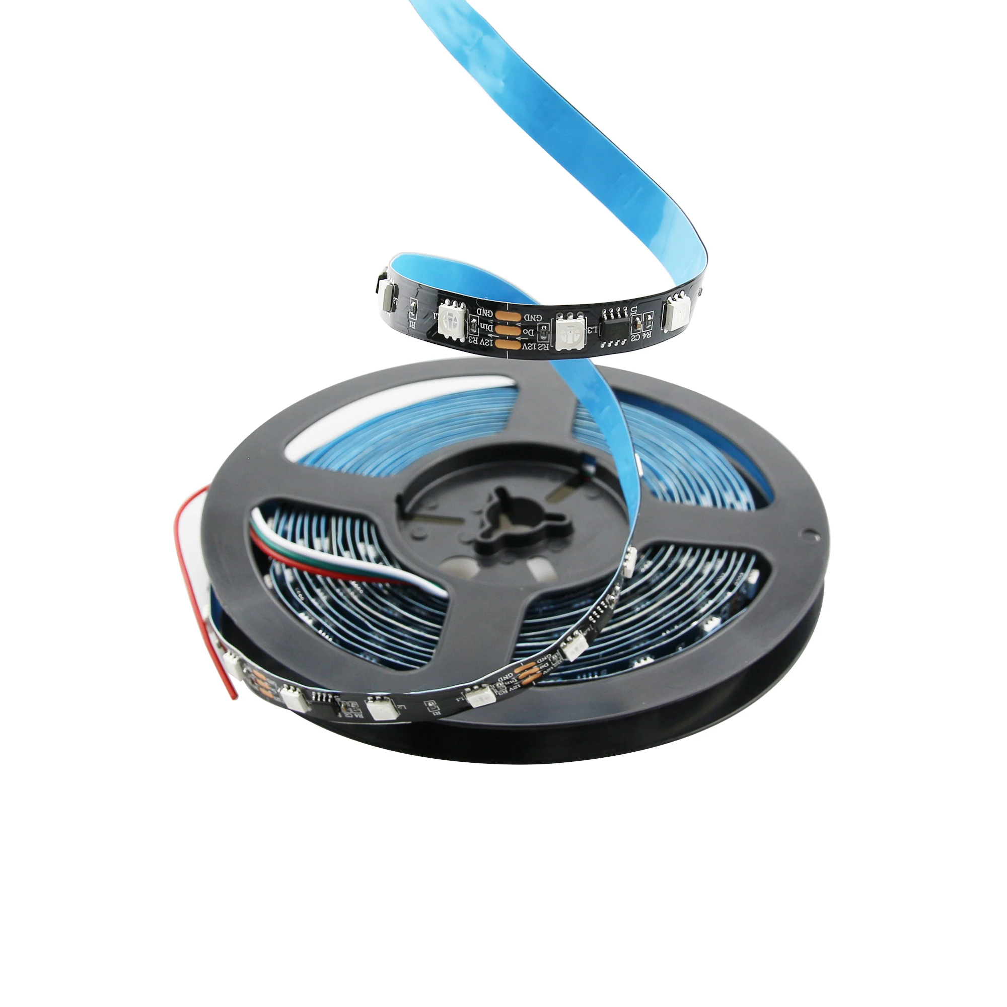 Addressable Waterproof Rgb RGBW Epistar Chip Smart Led Strip 5050 144 SK6812 WS2812B WS2815 IP68 Magic Color Dream Light