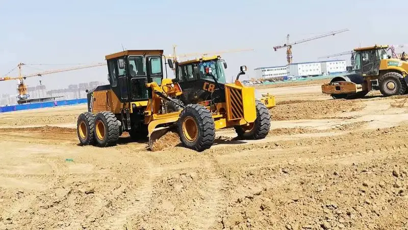112KW 12.5 Ton Hydraulic Motor Grader STG140C-10 Road Construction Machinery with High Efficiency Road Machinery