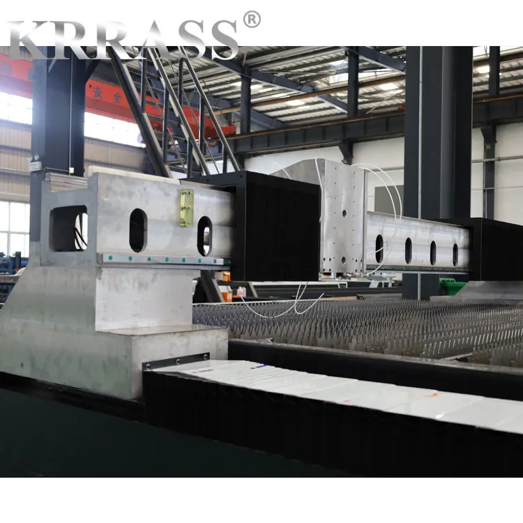 Maquina de corte por laser de fibra optica KRRASS, CNC por laser de fibra