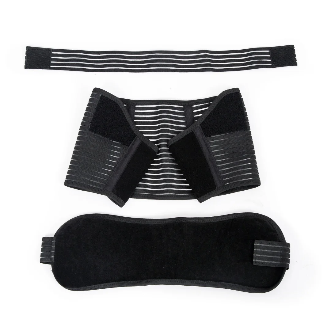 Adjustable breathable elastic 3-in-1 abdominal waist tummy pregnancy support maternity belly belt band