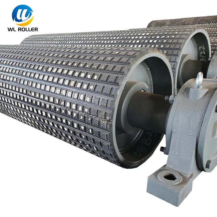 conveyor pulley lagging price coating pulley ceramic lagging