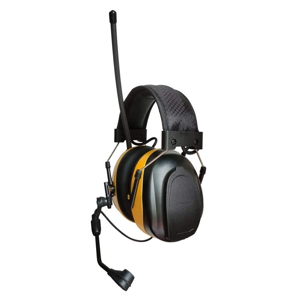 EM3001 DAB+ BT FM Radio Soundproof electronic earmuffs with external microphone