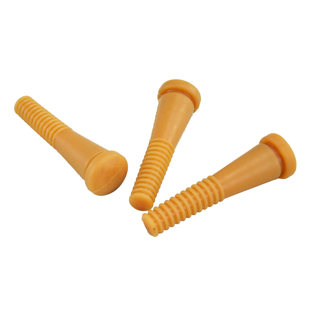 Poultry Rubber Plucking Fingers Plucking Fingers Hair Removal Machine Glue Stick Length 10.9cm Black Hair Removal Sticks