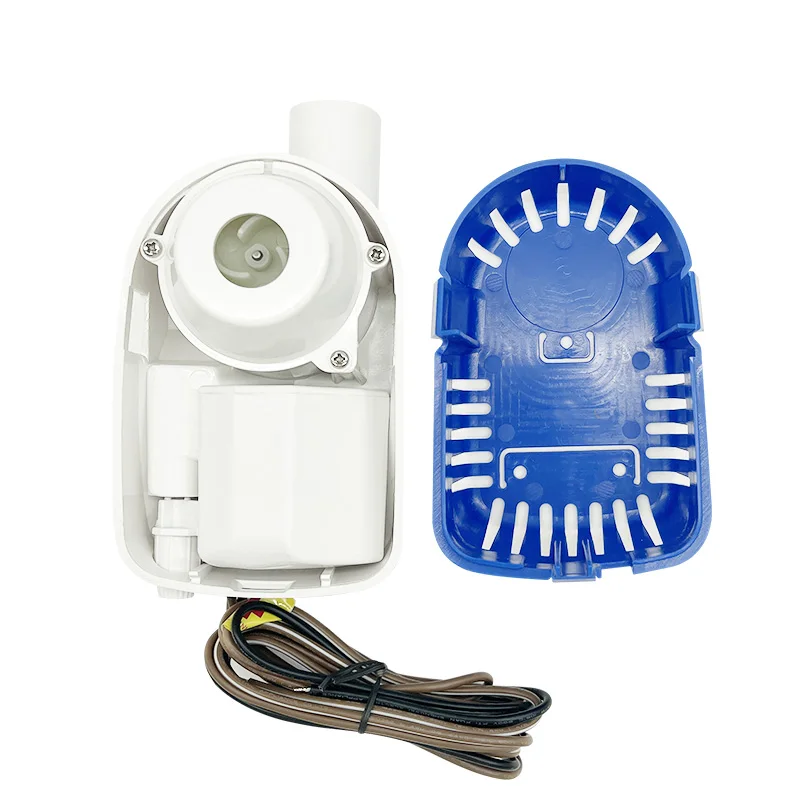 SAILINGFLO HYBP1-G1100-02 1100GPH 12V Automatic Boat Bilge Pump Mini Solar Water Pump Marine Bilge Pump