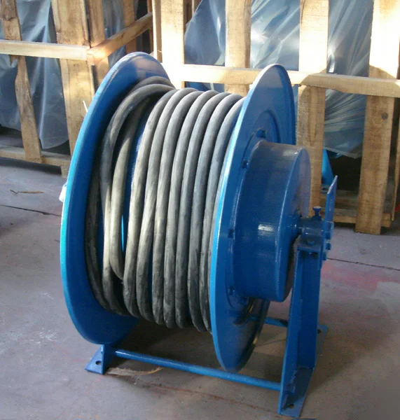 Small Spring Retractable Cable Reel for Moving Equipment