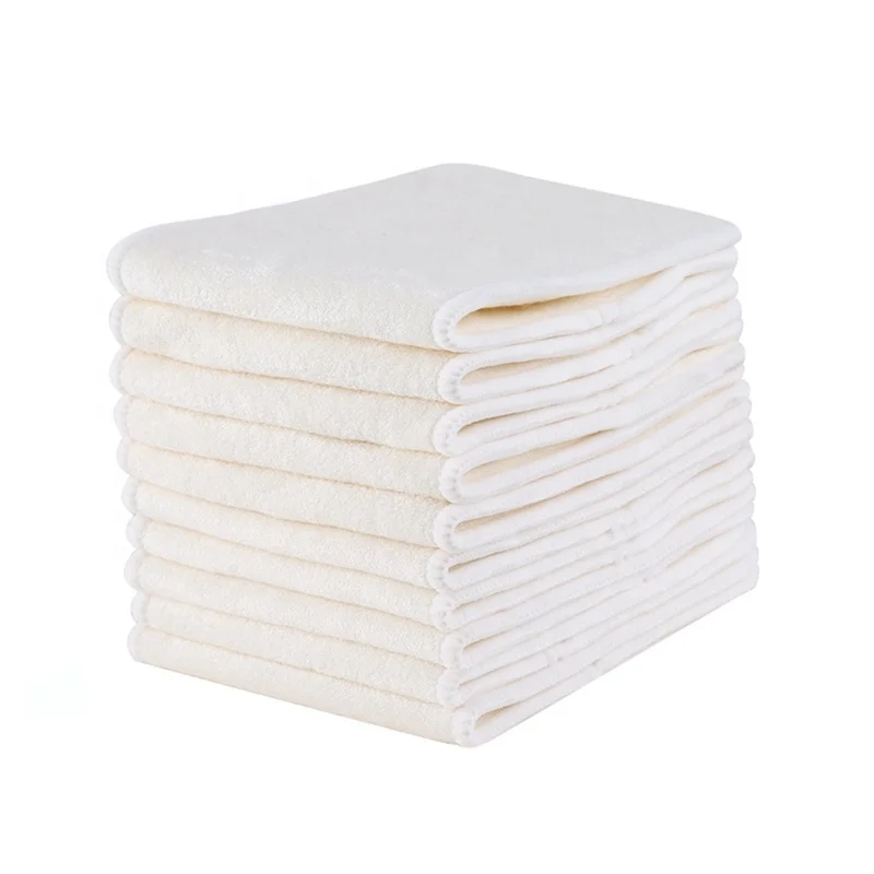 Super Water Absorbent 100% bamboo microfiber Insert Baby cloth diaper insert