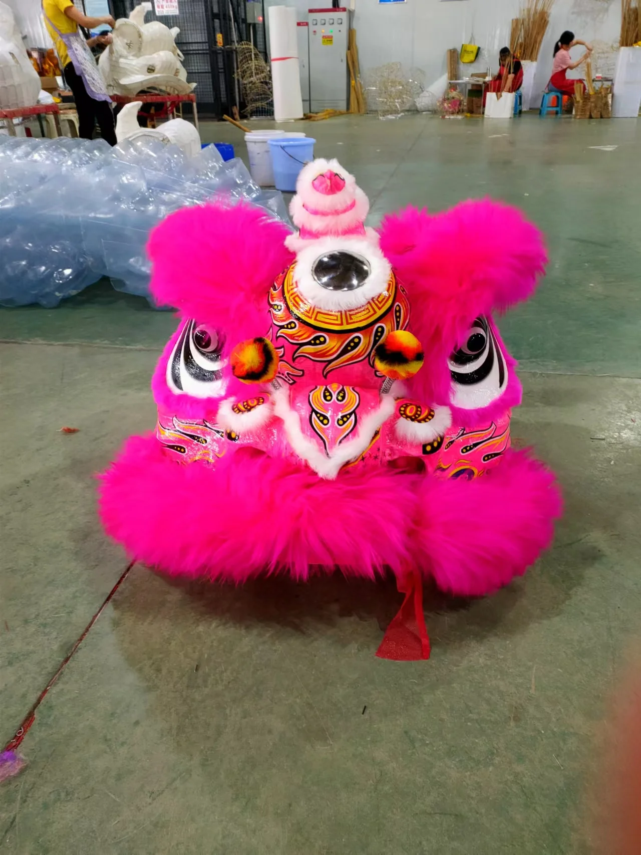 Chinese Normal Size China Performance Lion Dance Costume Chinese Culture Dancing Lion Lion Dance Two People Adult Performance